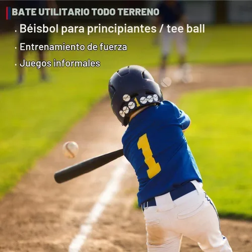 Vista 4 de Aluminum Baseball Bat, 28 Inch 13 Oz, Black
