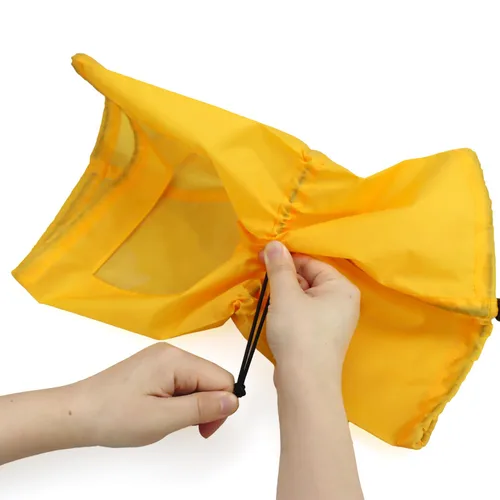 Vista 3 de Gorro de ducha ajustable para perro, gorro de ducha impermeable, cubre orejas de perro, protección para orejas de mascotas, protección