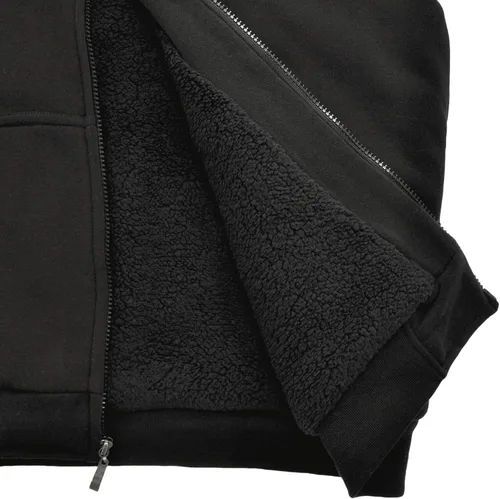Vista 15 de Chaqueta con capucha con cremallera completa y forro de sherpa