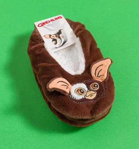 Vista 6 de TruffleShuffle Gremlins Gizmo - Calcetines tipo pantufla, Marrón