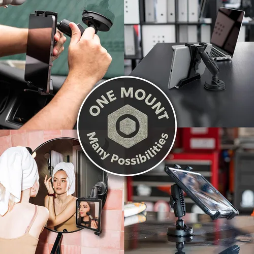 Vista 5 de iBOLT TabDock BizMount Soporte de ventosa para tabletas para camiones y vehículos