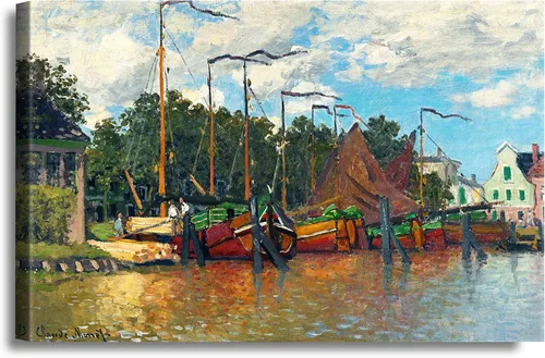Vista 52 de A&T ARTWORK A Brisk Breeze por Willem van de velde Reproducciones de pintura de velero, impresiones en lienzo giclée para decoración del hogar, 20 x