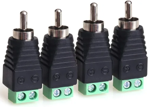 Vista 14 de Moborest - Adaptador de conectores RCA de audio/phono, chapado en oro