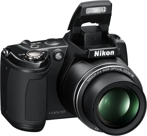 Vista 5 de Nikon Coolpix L310 Cámara digital de 14.1MP con zoom óptico de 21x - NEGRO
