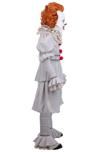 Vista 4 de Disfraz para Hombre Pennywise IT 2017 Multicolor