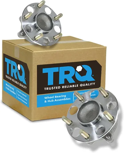 Vista 76 de TRQ Juego de 2 rodamientos de rueda delantera y conjunto de cubo compatible con Tesla 3 2020 Y 2018-2019 para Tesla 3 2020 Tesla Y AWD 2018-2019