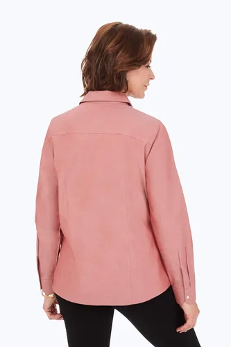 Vista 2 de Foxcroft Camiseta Dianna sin hierro Pinpoint Ls para mujer