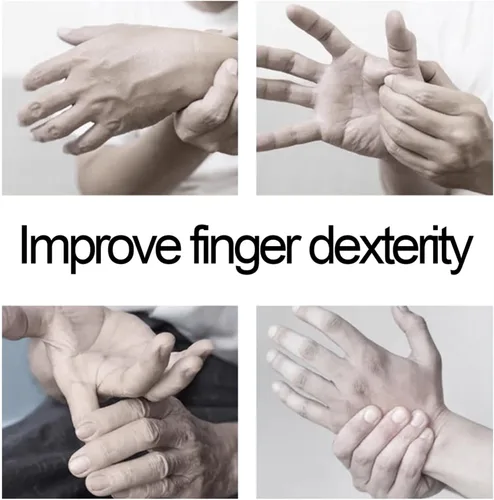 Vista 9 de Guantes de robot de rehabilitación para recuperación de manos izquierda y derecha, guante robótico, guante robótico de rehabilitación de dedos