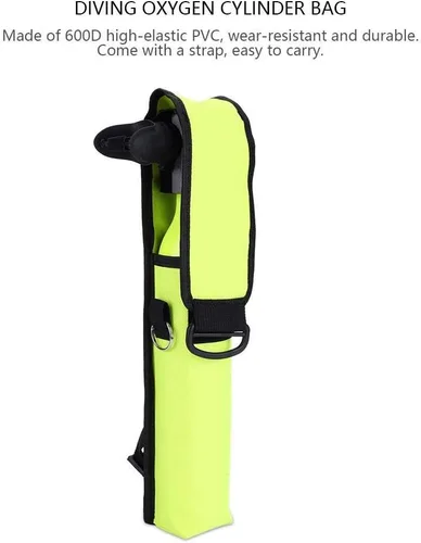 Vista 4 de Soporte de bolsa de cilindro de oxígeno Mini buceo para accesorios de equipo de buceo