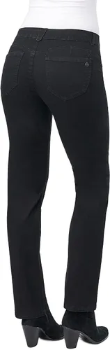 Vista 2 de Democracy Jeans de pierna recta para mujer Ab Solution Negro