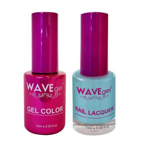 Vista 34 de WAVEGEL - Juego dúo de gel y esmalte de uñas a juego - Colección Princess - #001 Super Black I 0.5 onzas #001 Super Negro