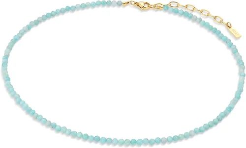 Vista 11 de COAI Collar de piedras preciosas para mujer, delicado collar de cuentas