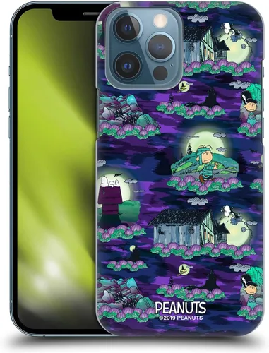 Vista 21 de Head Case Designs Funda rígida con licencia oficial de Peanuts Snoopy Patterns Spooktacular compatible con Apple iPhone 7/8/SE 2020 y 2022