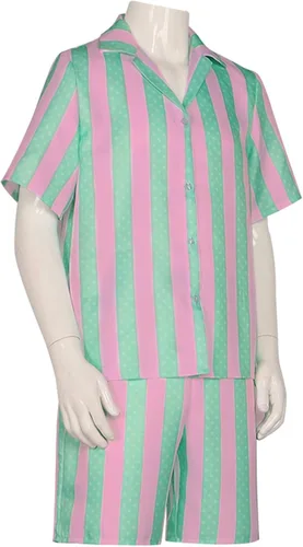 Vista 5 de Ruleewe Disfraz de Ken para adultos, para hombre, de la película 2023, Ken, cosplay, playa, trajes, camisa, pantalones cortos, trajes para fiesta