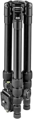 Vista 4 de Manfrotto Element Traveller - Kit de trípode pequeño de aluminio de 5 secciones con cabeza esférica 5-Section, 32 Cm Folded, 143 Cm Max, 1.15 Kg
