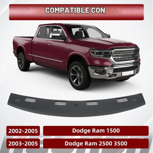 Vista 3 de HECASA Panel superior de tablero compatible con Dodge Ram 1500 2002-2005, Dodge Ram 2500 3500 2003-2005 - Reemplazo de tablero para 5GT31XDVAC