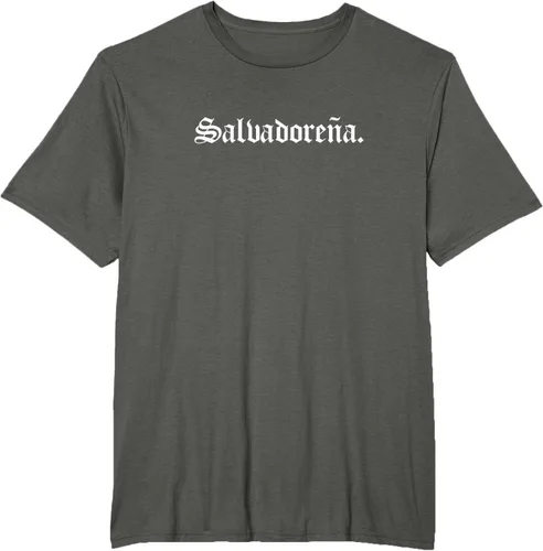 Vista 5 de Camiseta Salvadoreña Mujer, Negro