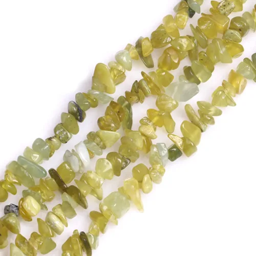 Vista 6 de GEM-Inside - Chips de piedra de cristal para hacer joyas, cuentas sueltas de forma libre con agujero para hacer pulseras, collares, adultos, 34