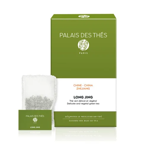 Vista 7 de Palais des Thés - Té verde Alizes Winds - Melocotón y Azahar - Bolsas de té premium, sirve 20 tazas