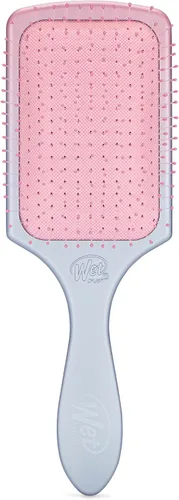 Vista 2 de Wet Brush Cepillo desenredante para el cabello, rosa/morado (Feel Good Ombre), cerdas IntelliFlex ultrasuaves con diseño AquaVent, ideal