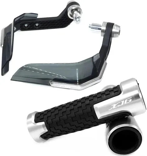 Vista 20 de for Y&AMAHA XJ6 XJ6N Diversion Motorcycle Handguard Grips Handle Shield Windshield (Color : Black 1)