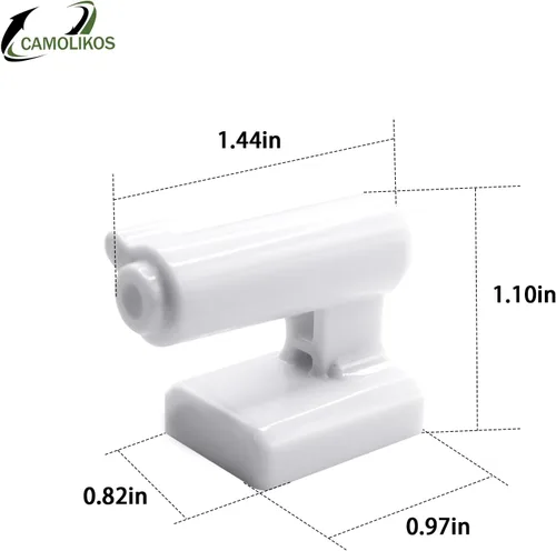 Vista 2 de DA61-08305A Bisagra-Bisagra de puerta de refrigerador francés para Samsung