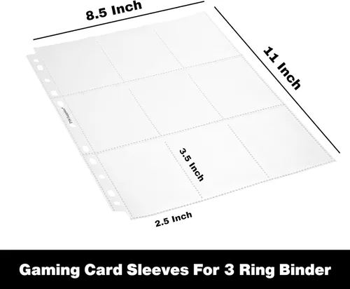 Vista 3 de Protector de tarjetas TYH Supplies, Transparente