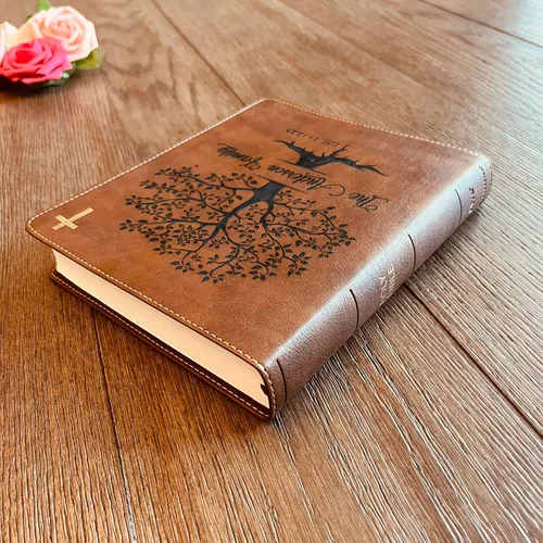 Vista 7 de STARKENBURG COMPANY Biblia familiar personalizada, Biblia familiar personalizada NIV, Biblia grabada, Biblia de boda, regalos cristianos, Biblia