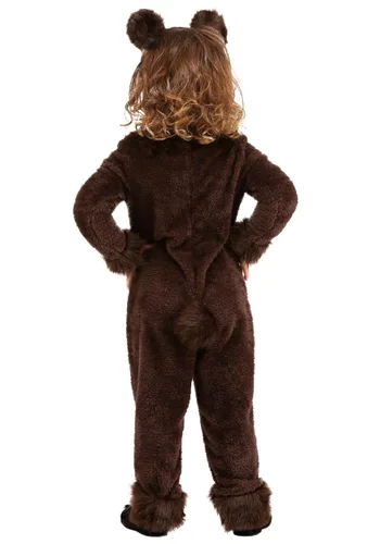Vista 2 de Disfraz de Oso Marrón para Niño Pequeño Multicolor