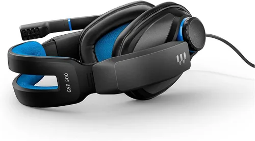 Vista 8 de EPOS Sennheiser GSP 300 - Auriculares para juegos con micrófono con cancelación de ruido, abatibles para silenciar, cómodas almohadillas de espuma