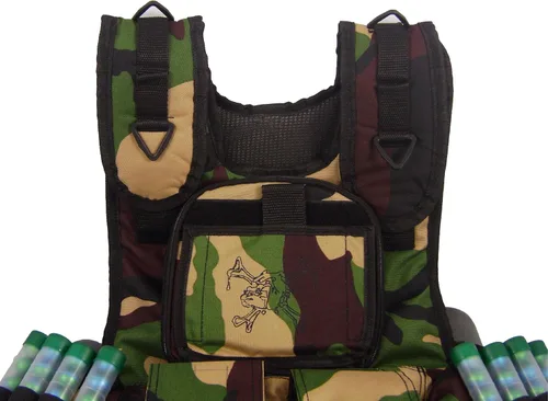 Vista 5 de MAddog® Chaleco táctico deportivo de paintball arnés