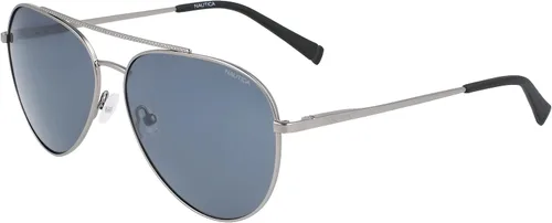 Vista 2 de Nautica N4647SP - Gafas de sol polarizadas para hombre color gris mate 6015145