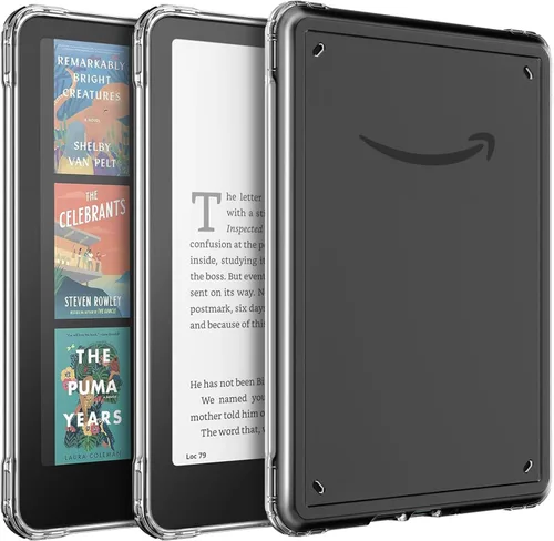 Vista 9 de MoKo Funda para Kindle Paperwhite de 7 pulgadas (12ª generación-2024) y Kindle Colorsoft Signature Edition 2024 ultra fina, transparente, flexible