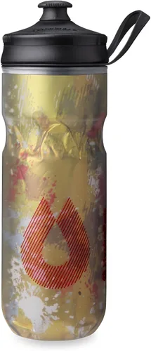 Vista 24 de HydraPak Botella Polar - Botella de agua deportiva Polar aislada - Libre de BPA, botella flexible deportiva y para bicicleta con asa