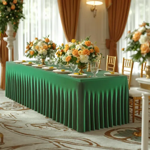 Vista 13 de Besutolife - Faldas de mesa de elastano negro para mesas rectangulares de 4 pies, diseño de una pieza, mantel para fiestas de cumpleaños, bodas