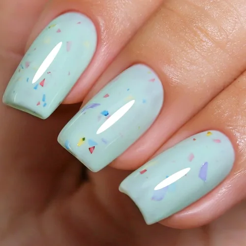 Vista 23 de Esmalte de Uñas en Gel con Purpurina, Esmalte de Uñas en Gel con Purpurina Rojo Sangre Brillante con Destellos, Esmalte de Uñas en Gel con Purpurina