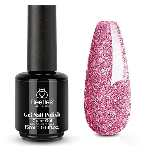 Vista 44 de Beetles - Esmalte de uñas en gel, 1 unidad de 0.5 onzas fluidas (15ml), extracción por remojo, arte de uñas, estética de manicura, bricolaje, curado
