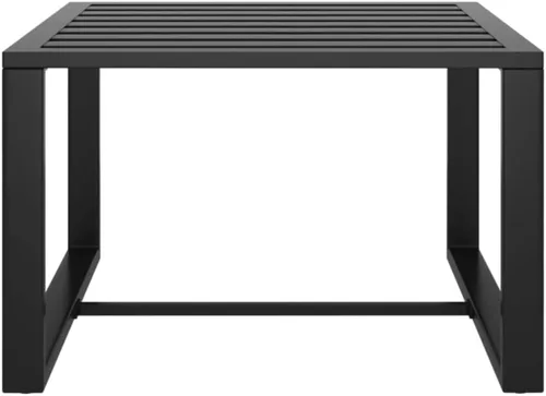 Vista 8 de Juego de 7 piezas para patio con cojines, sofá al aire libre, juego de bar de patio, muebles modernos para exteriores, banco de comedor