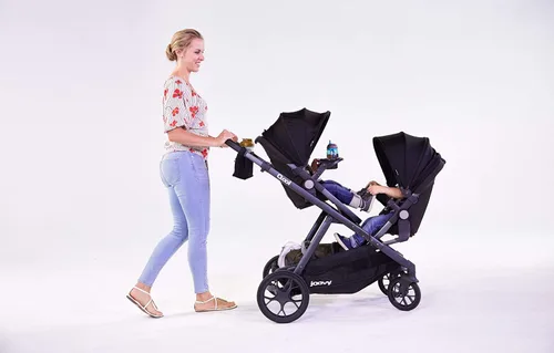 Vista 8 de Joovy Qool Cochecito personalizable, individual, doble, triple, gris mezcla