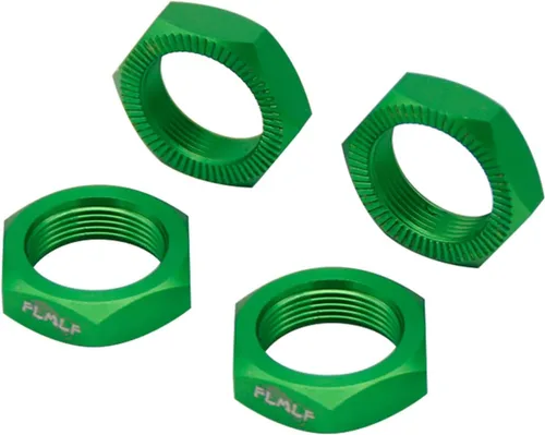 Vista 9 de FLMLF Juego de tuercas de rueda de aluminio para 1/5 escala Hpi RV Km Baja 5b RC piezas de automóvil (negro)