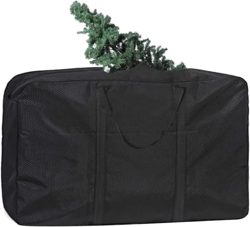 Vista 2 de Bolsa de almacenamiento extra grande, impermeable, resistente, Oxford, organizador de equipaje de viaje, plegable, bolsa de lavandería, bolsa
