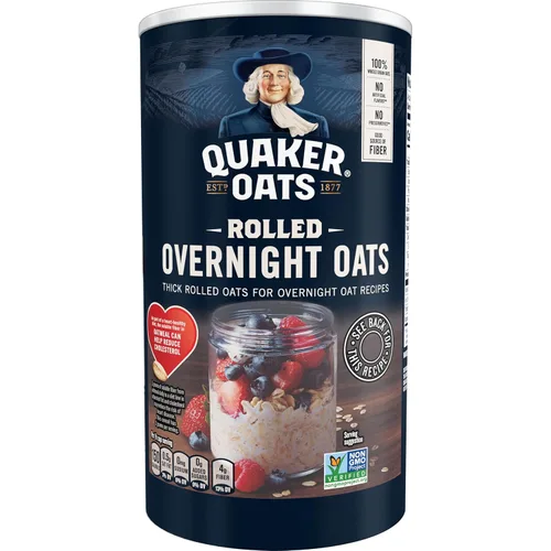 Vista 11 de Quaker - Avena Gluten Free Old Fashioned Rolled (sin gluten), Non GMO Project Verified (verificada como alimento no transgénico), bolsas resellables