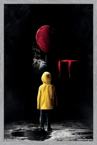 Vista 9 de Trends International IT-Teaser - Póster de pared de una hoja, 14.725 x 22.375 pulgadas, versión enmarcada de madera de granero