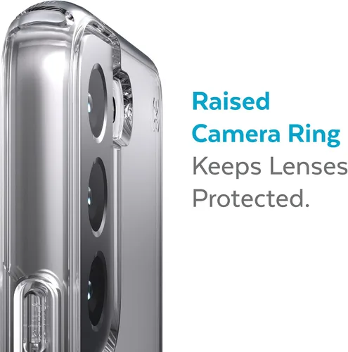 Vista 6 de Speck Productos Presidio Perfect Clear Samsung Galaxy S22+ Funda, transparente/transparente