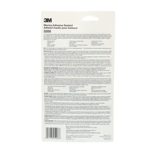 Vista 3 de Adhesivo sellador 3M Marine 5200, Blanco, 1
