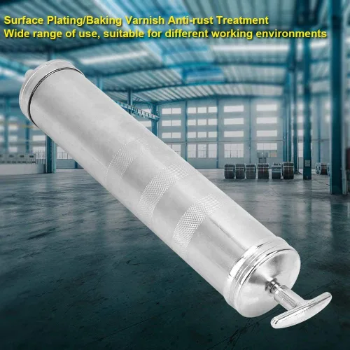 Vista 5 de Pistola de succión 500cc Bomba de mano de transferencia de fluidos Aleación de aluminio para extractor de grasa de aceite Uso automotriz