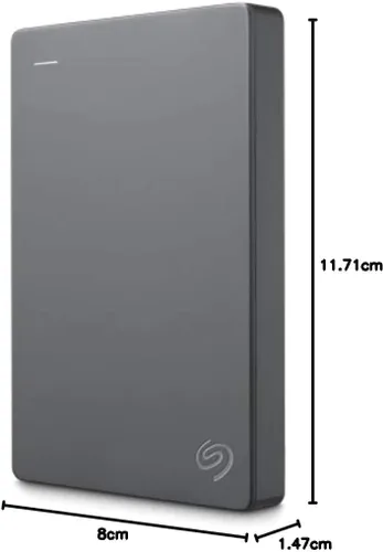 Vista 3 de Seagate Básico, 4TB, disco duro externo portátil, USB 3.0, para PC portátil (STJL4000400)