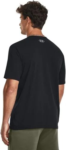 Vista 2 de Under Armour Camiseta de manga corta con rayas en el pecho izquierdo para hombre