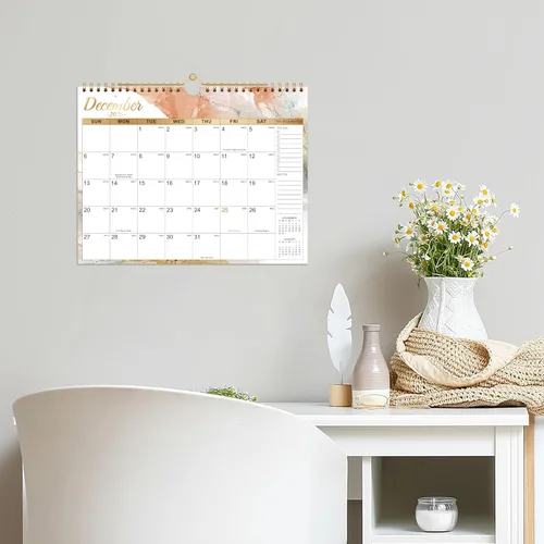 Vista 9 de Calendario 2026-2027 – Calendario de pared 2026-2027, de julio de 2026 a diciembre de 2027, 11 x 8.5 pulgadas, con papel grueso, fechas julianas