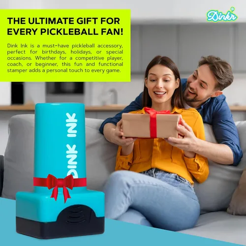 Vista 7 de Dink Ink Sello de Pickleball – Manera Divertida de Marcar tus Pelotas de Pickleball Gran Regalo para los Amantes del Pickleball Fácil de Usar